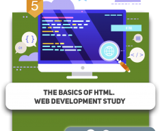 The basics of HTML. Web development study - Programming for children in Hallandale Beach
