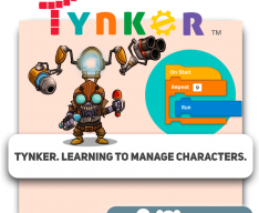 Tynker. Learning to manage characters.  - Programming for children in Hallandale Beach