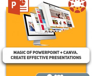 Magic of POWERPOINT + Canva. Create effective presentations - Programming for children in Hallandale Beach