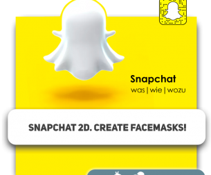 Snapchat 2D. Create facemasks! - Programming for children in Hallandale Beach